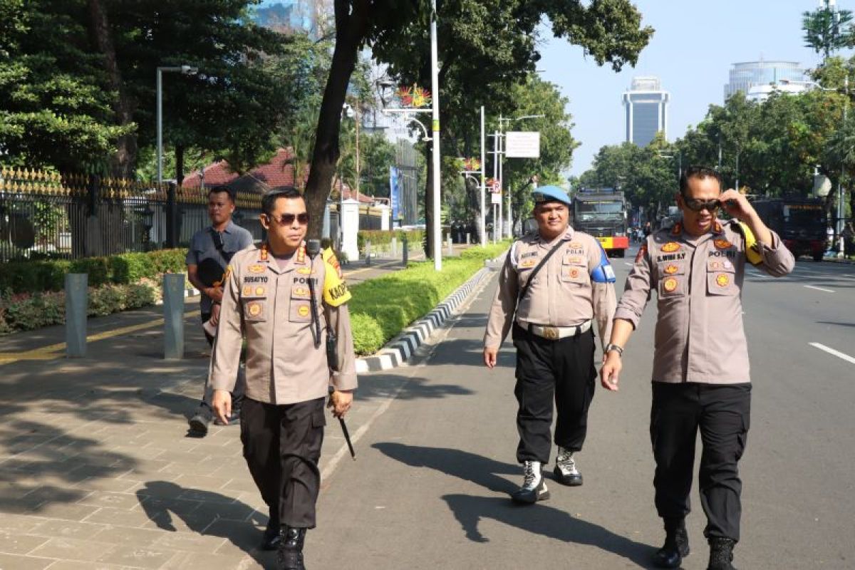 Polisi terjunkan 969 personel jaga unjuk rasa Mikrotrans dalam Balai Daerah Perkotaan